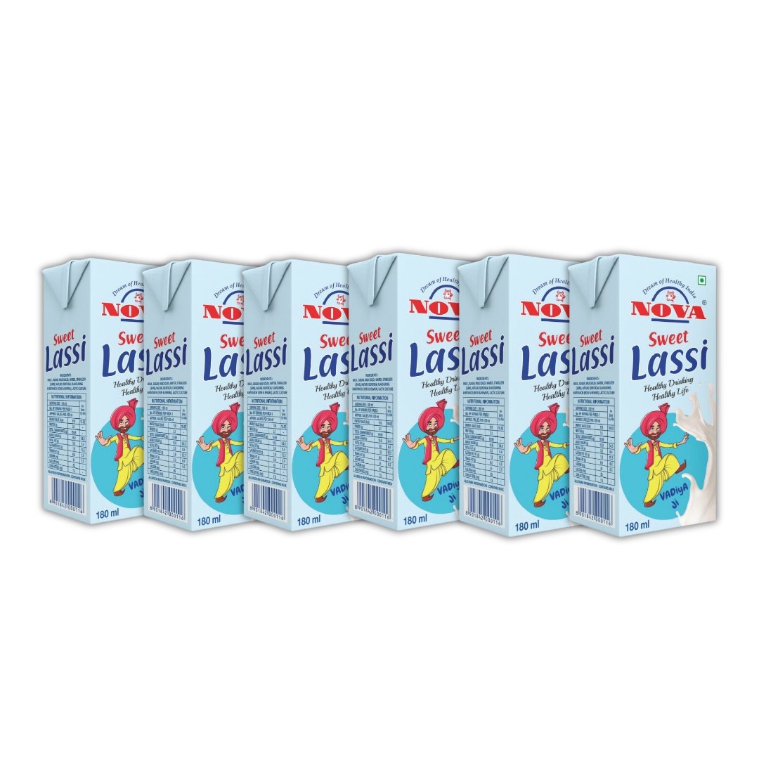 Nova Lassi Pack of 6 (180ml)